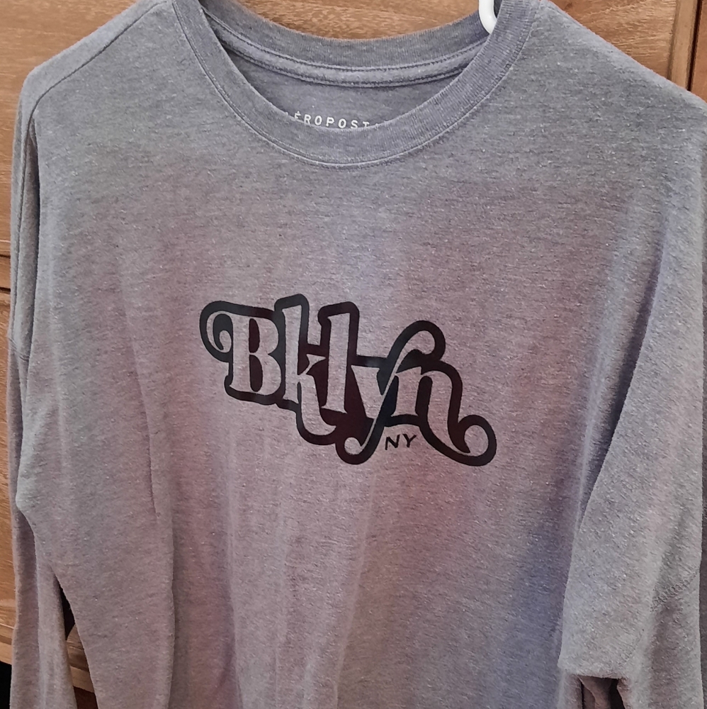 Grey Brooklyn Top- Aeropostale